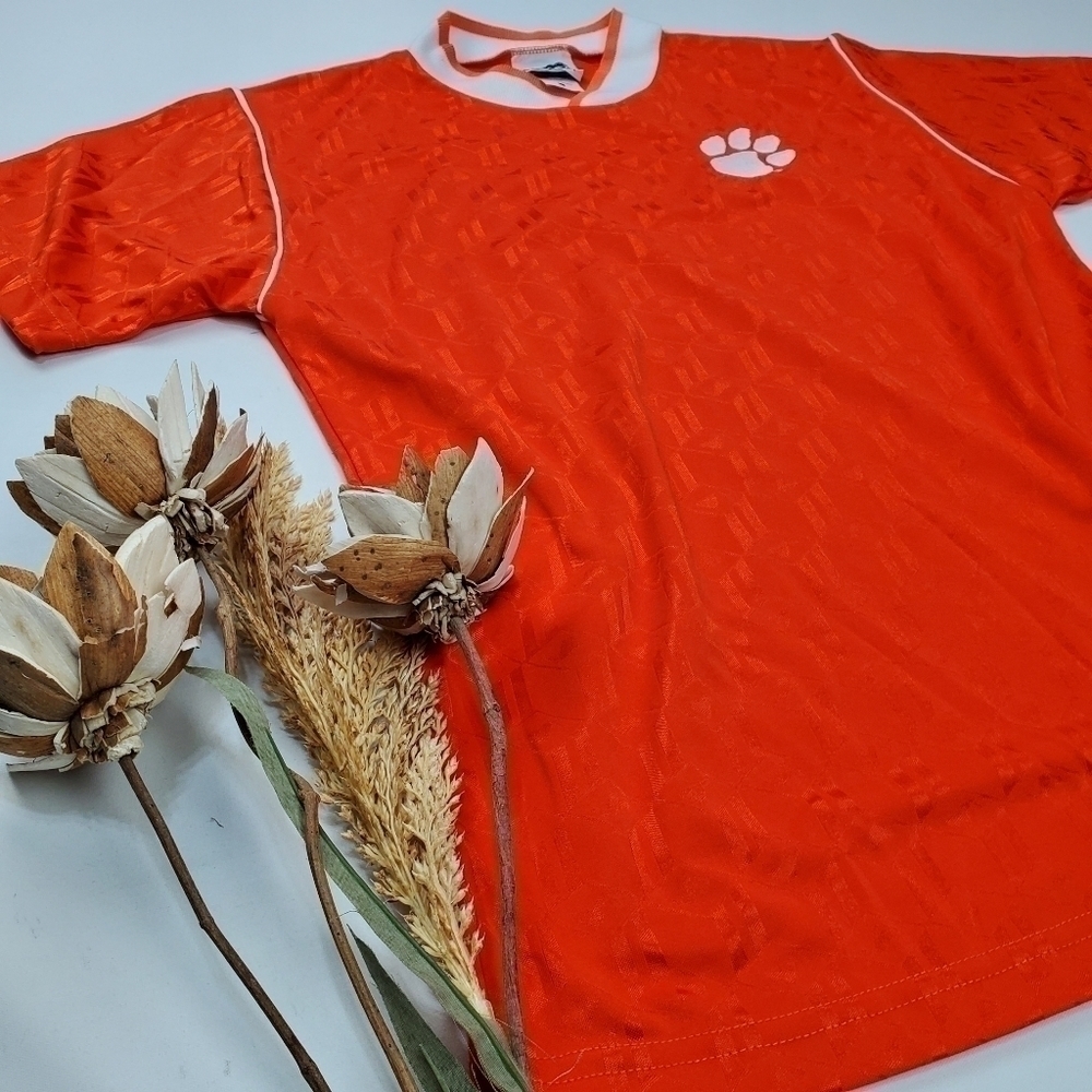 NEW CLEMSON TIGERS  Polo Jersey Youths Medium - Picture 3 of 11